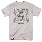 Gremlins 2 Please Stand By Men's 18/1 Cotton Short-Sleeve T-Shirt