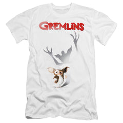Gremlins Shadow Men's Ultra-Soft 30/1 Cotton Slim Short-Sleeve T-Shirt