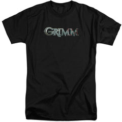 Grimm Bloody Logo Men's 18/1 Tall Cotton Short-Sleeve T-Shirt