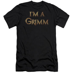 Grimm Im A Grimm Men's Ultra-Soft 30/1 Cotton Slim Short-Sleeve T-Shirt