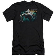 Grimm Storytime Is Over Men's Ultra-Soft 30/1 Cotton Slim Short-Sleeve T-Shirt