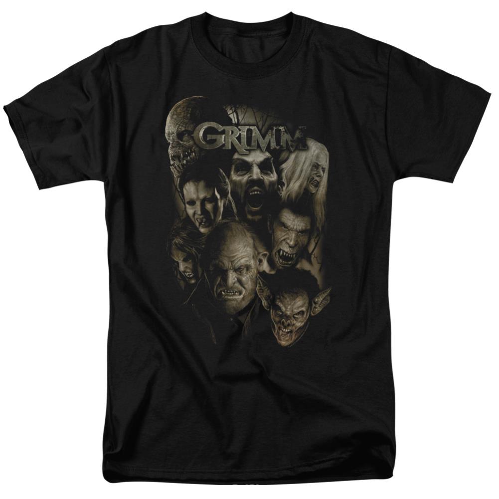 Grimm Wesen Men's 18/1 Cotton Short-Sleeve T-Shirt