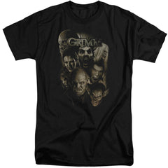 Grimm Wesen Men's 18/1 Tall Cotton Short-Sleeve T-Shirt