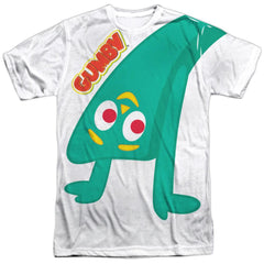 Gumby Bend Backwards Men's Regular Fit Polyester Short-Sleeve T-Shirt