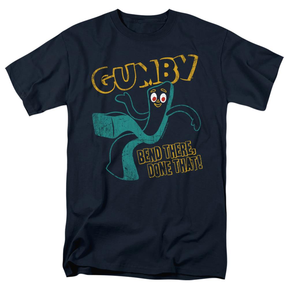 Gumby Bend There Men's 18/1 Cotton Short-Sleeve T-Shirt