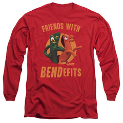 Gumby Bendefits Men's 18/1 Cotton Long-Sleeve T-Shirt