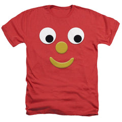Gumby Blockhead J Men's 30/1 Heather 60 40 Poly Short-Sleeve T-Shirt