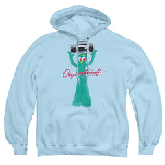 Gumby Clay Anything Men's Pull-Over 75 25 Poly Hoodie