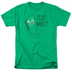 Gumby Clay What Men's 18/1 Cotton Short-Sleeve T-Shirt