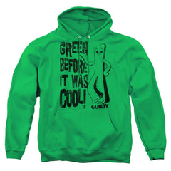 Gumby Cool Green Men's Pull-Over 75 25 Poly Hoodie