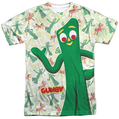 Gumby Friendly Greeting Men's Regular Fit Polyester Short-Sleeve T-Shirt