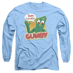 Gumby Fun & Flexible Men's 18/1 Cotton Long-Sleeve T-Shirt