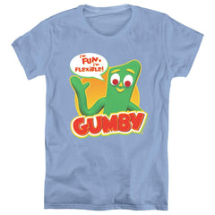Gumby Fun & Flexible Women's 18/1 Cotton Short-Sleeve T-Shirt