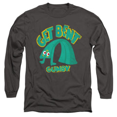 Gumby Get Bent Men's 18/1 Cotton Long-Sleeve T-Shirt