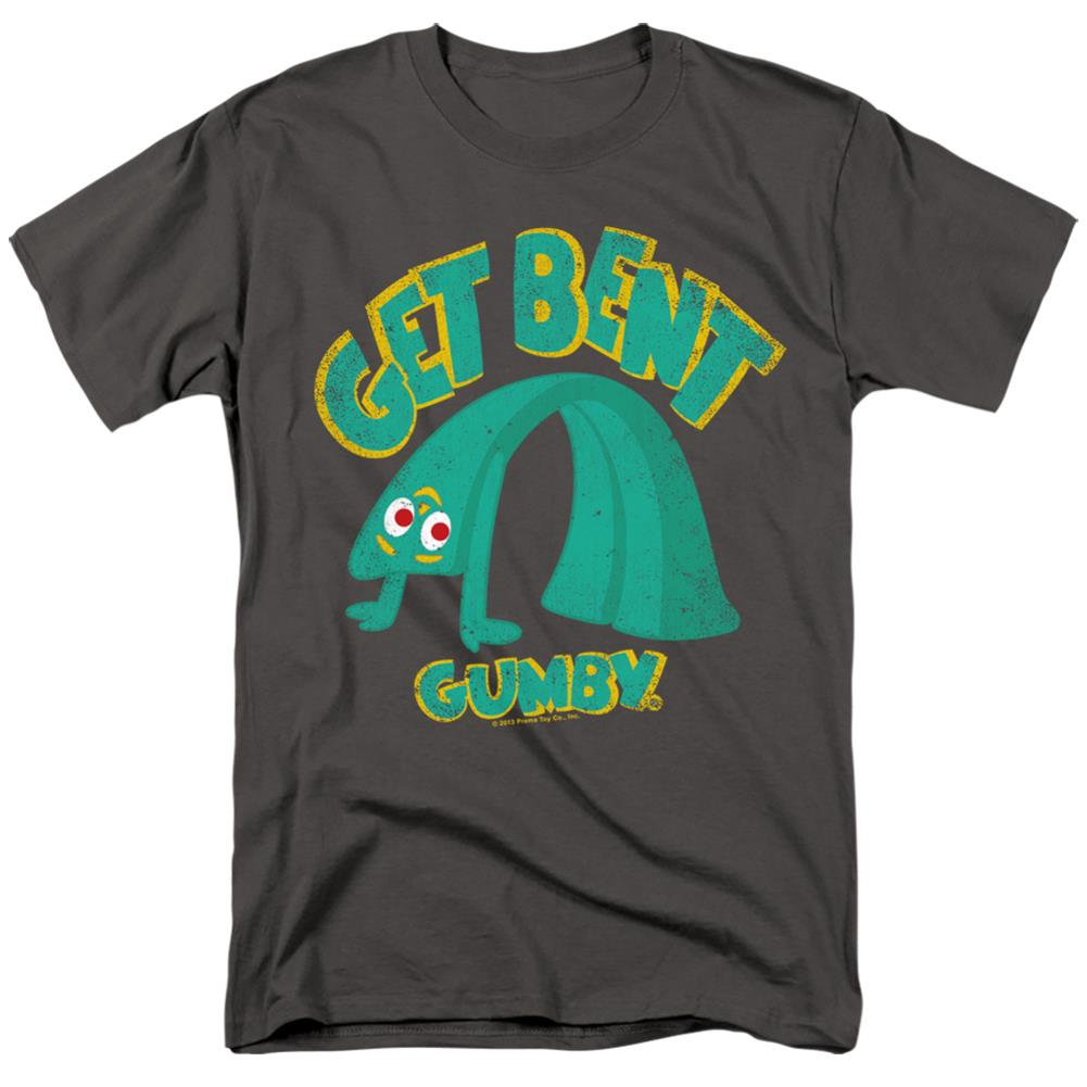 Gumby Get Bent Men's 18/1 Cotton Short-Sleeve T-Shirt