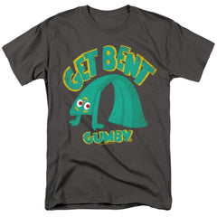 Gumby Get Bent Men's 18/1 Cotton Short-Sleeve T-Shirt