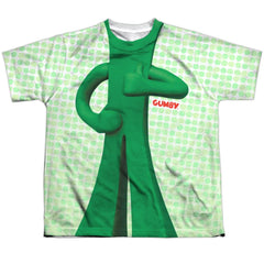 Gumby Gumb Me Sub Youth Regular Fit Poly Short-Sleeve T-Shirt