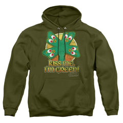 Gumby Kiss Me Men's Pull-Over 75 25 Poly Hoodie