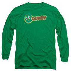 Gumby Logo Men's 18/1 Cotton Long-Sleeve T-Shirt