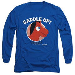 Gumby Saddle Up Men's 18/1 Cotton Long-Sleeve T-Shirt
