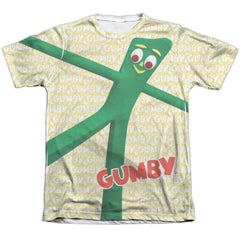 Gumby Stretched Men's Regular Fit Poly Cotton Short-Sleeve T-Shirt