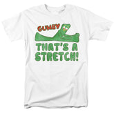 Gumby That's A Stretch Men's 18/1 Cotton Short-Sleeve T-Shirt
