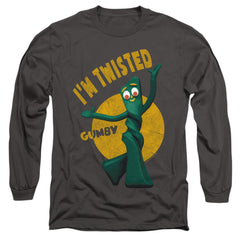 Gumby Twisted Men's 18/1 Cotton Long-Sleeve T-Shirt