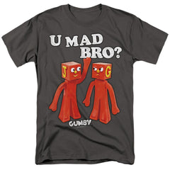 Gumby U Mad Bro Men's 18/1 Cotton Short-Sleeve T-Shirt