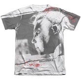 Halloween II Myers Mask Men's Regular Fit Poly Cotton Short-Sleeve T-Shirt