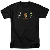 Halloween III Three Masks Men's 18/1 Cotton Short-Sleeve T-Shirt