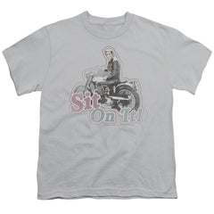 Happy Days Sit On It! Youth 18/1 100% Cotton Short-Sleeve T-Shirt