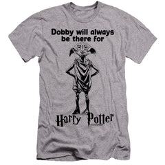 Harry Potter Always Be There Men's Ultra-Soft 30/1 Cotton Slim Short-Sleeve T-Shirt