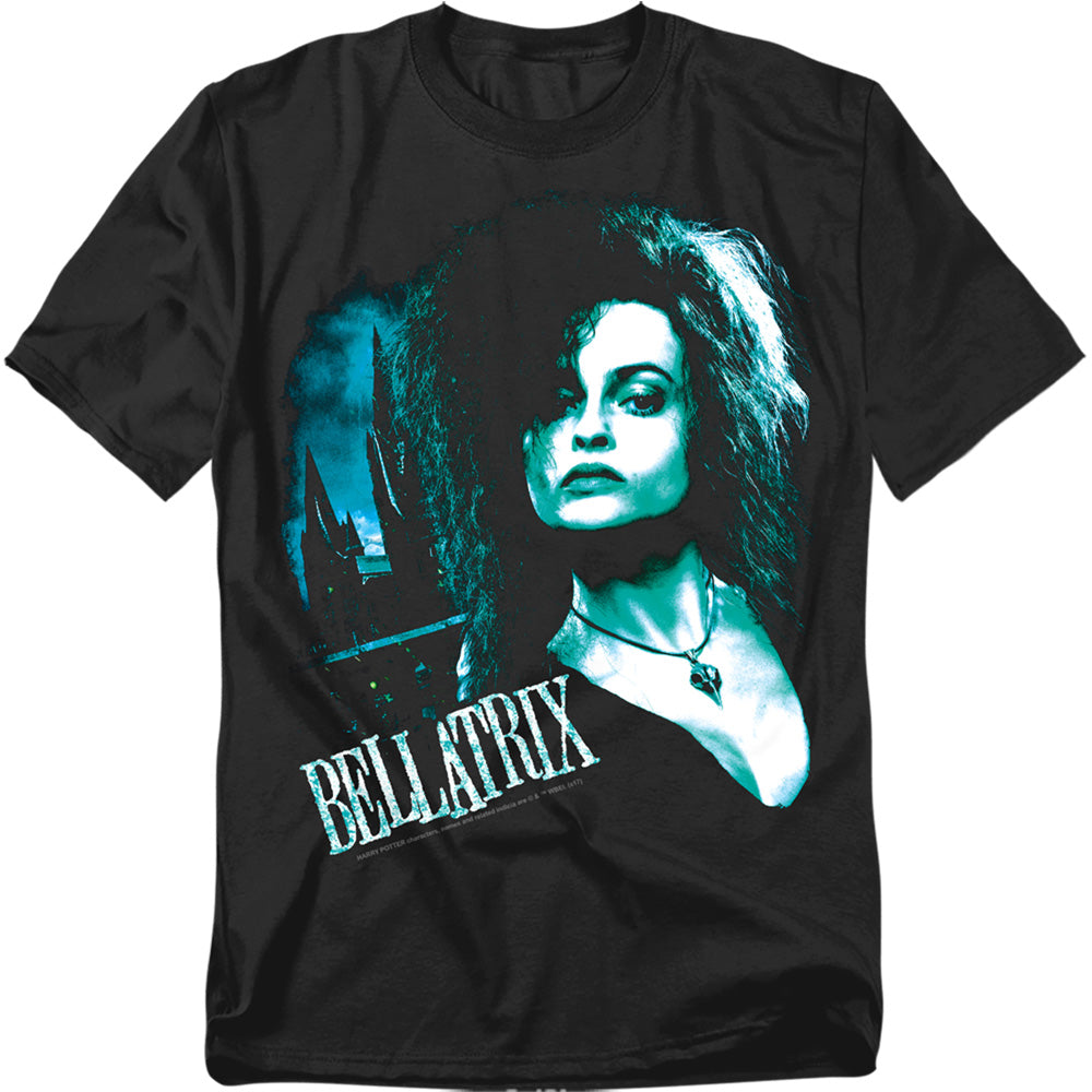 Harry Potter Bellatrix Closeup Men's 18/1 Cotton Short-Sleeve T-Shirt