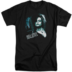 Harry Potter Bellatrix Closeup Men's 18/1 Tall Cotton Short-Sleeve T-Shirt