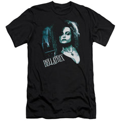 Harry Potter Bellatrix Closeup Men's Ultra-Soft 30/1 Cotton Slim Short-Sleeve T-Shirt