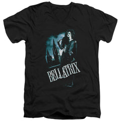 Harry Potter Bellatrix Full Body Men's 30/1 Cotton Slim V-Neck T-Shirt