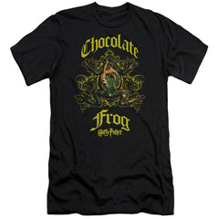 Harry Potter Chocolate Frog Men's Ultra-Soft 30/1 Cotton Slim Short-Sleeve T-Shirt
