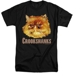 Harry Potter Crookshanks Color Men's 18/1 Tall Cotton Short-Sleeve T-Shirt
