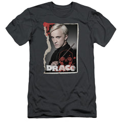Harry Potter Draco Frame Men's Ultra-Soft 30/1 Cotton Slim Short-Sleeve T-Shirt