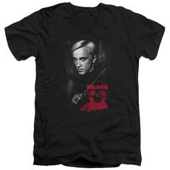 Harry Potter Draco Portrait Men's 30/1 Cotton Slim V-Neck T-Shirt