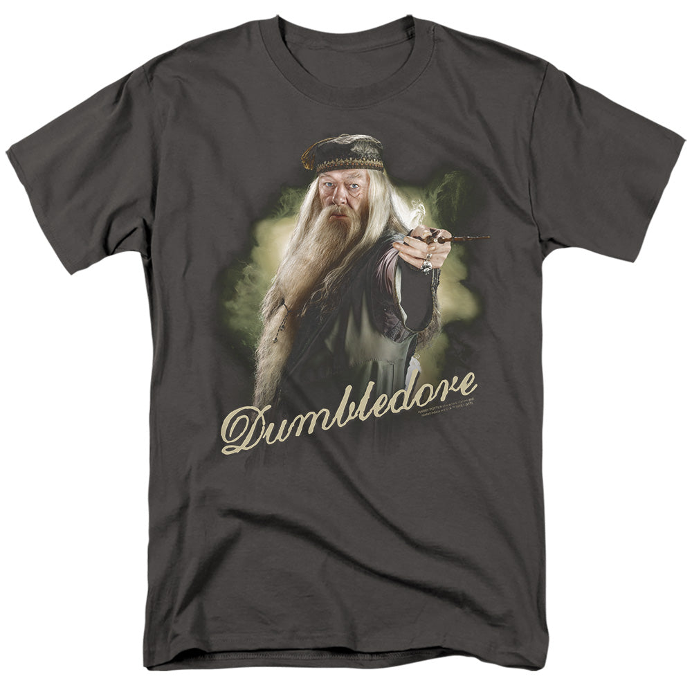 Harry Potter Dumbledore Wand Men's 18/1 Cotton Short-Sleeve T-Shirt