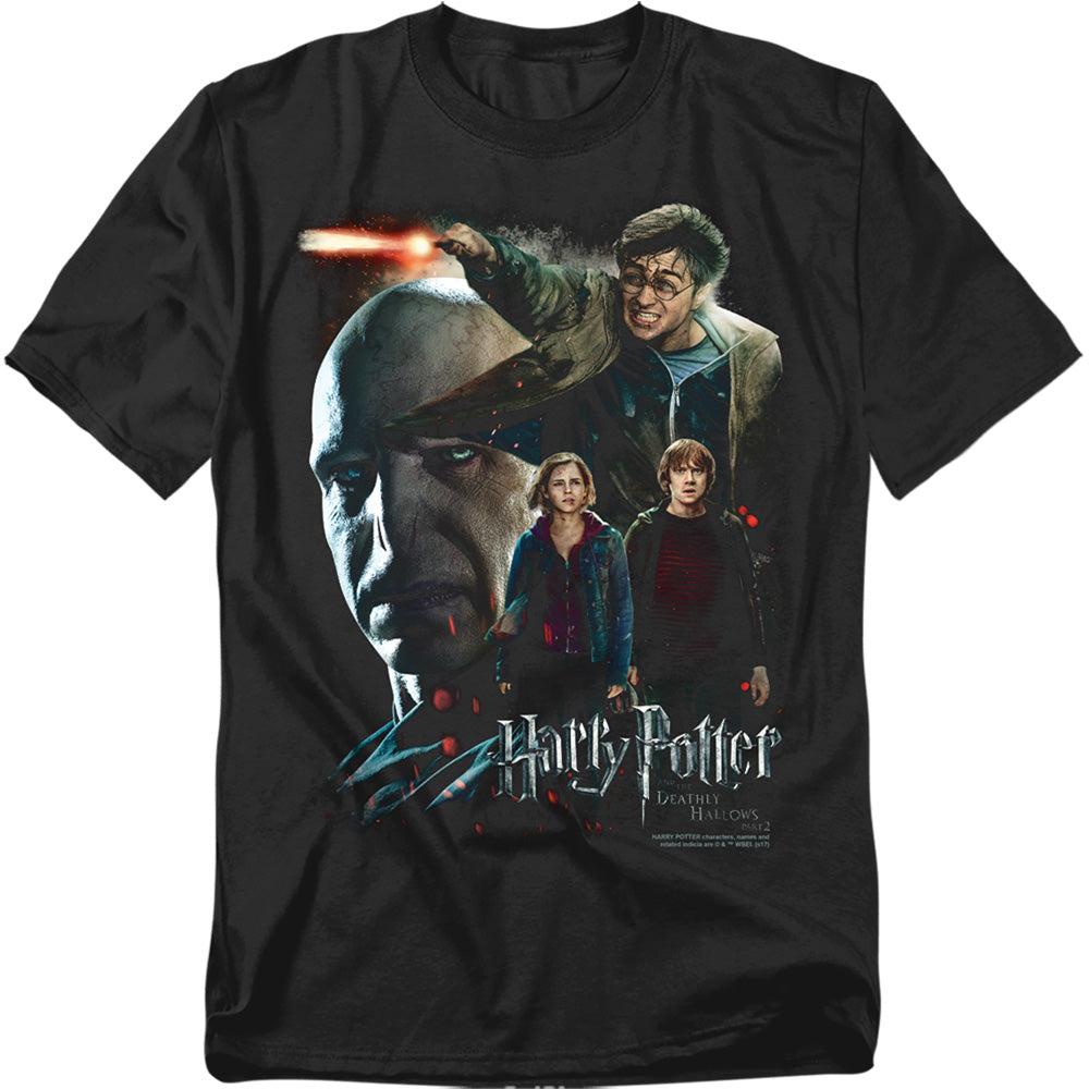 Harry Potter Final Fight Men's 18/1 Cotton Short-Sleeve T-Shirt