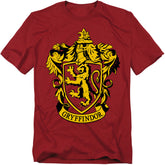 Harry Potter Gryffindor Crest Men's 18/1 Cotton Short-Sleeve T-Shirt