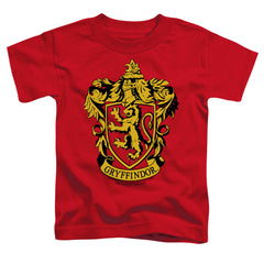 Harry Potter Gryffindor Crest Toddler 18/1 Cotton Short-Sleeve T-Shirt