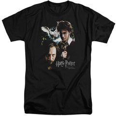 Harry Potter Harry And Sirius Men's 18/1 Tall Cotton Short-Sleeve T-Shirt