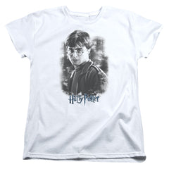 Harry Potter Harry In The Woods Women's 18/1 Cotton Short-Sleeve T-Shirt
