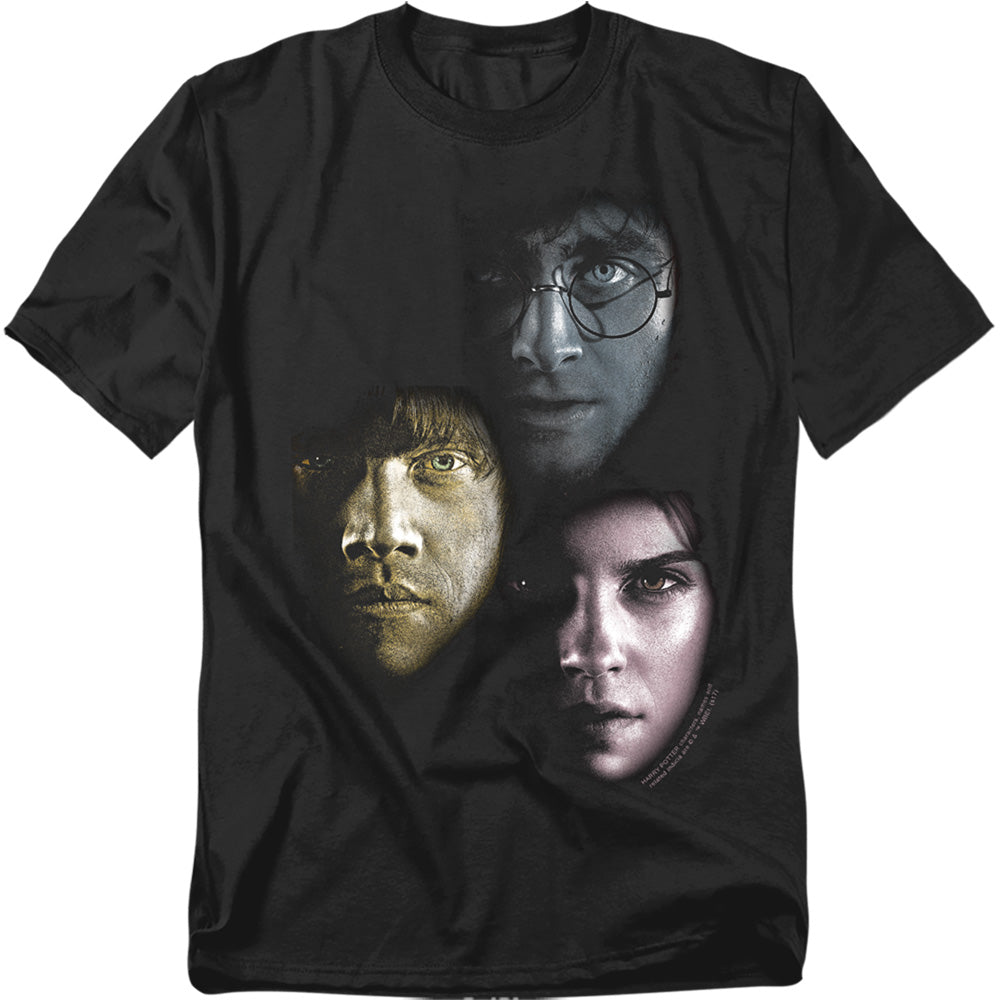 Harry Potter Hero Heads Men's 18/1 Cotton Short-Sleeve T-Shirt