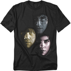 Harry Potter Hero Heads Men's 18/1 Cotton Short-Sleeve T-Shirt