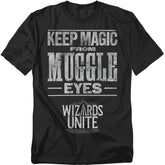 Harry Potter Hidden Magic Men's 18/1 Cotton Short-Sleeve T-Shirt