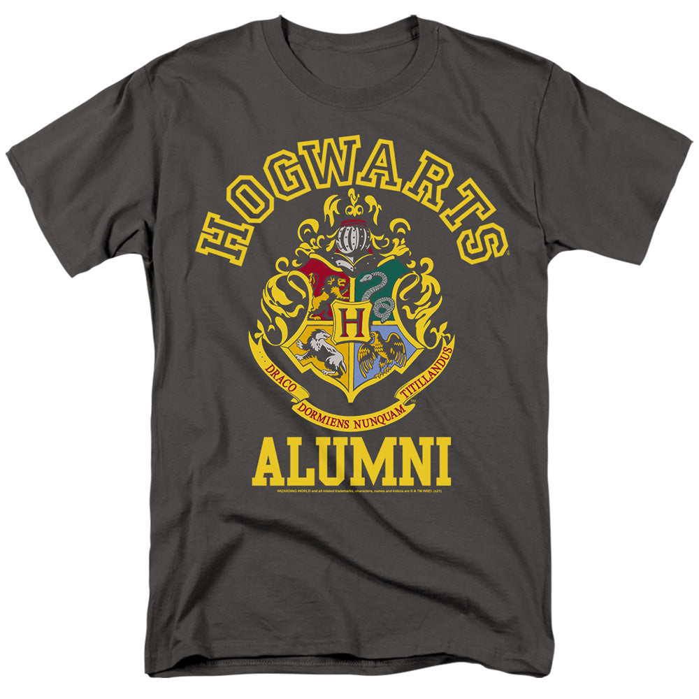 Harry Potter Hogwarts Alumni Crest Men's 18/1 Cotton Short-Sleeve T-Shirt